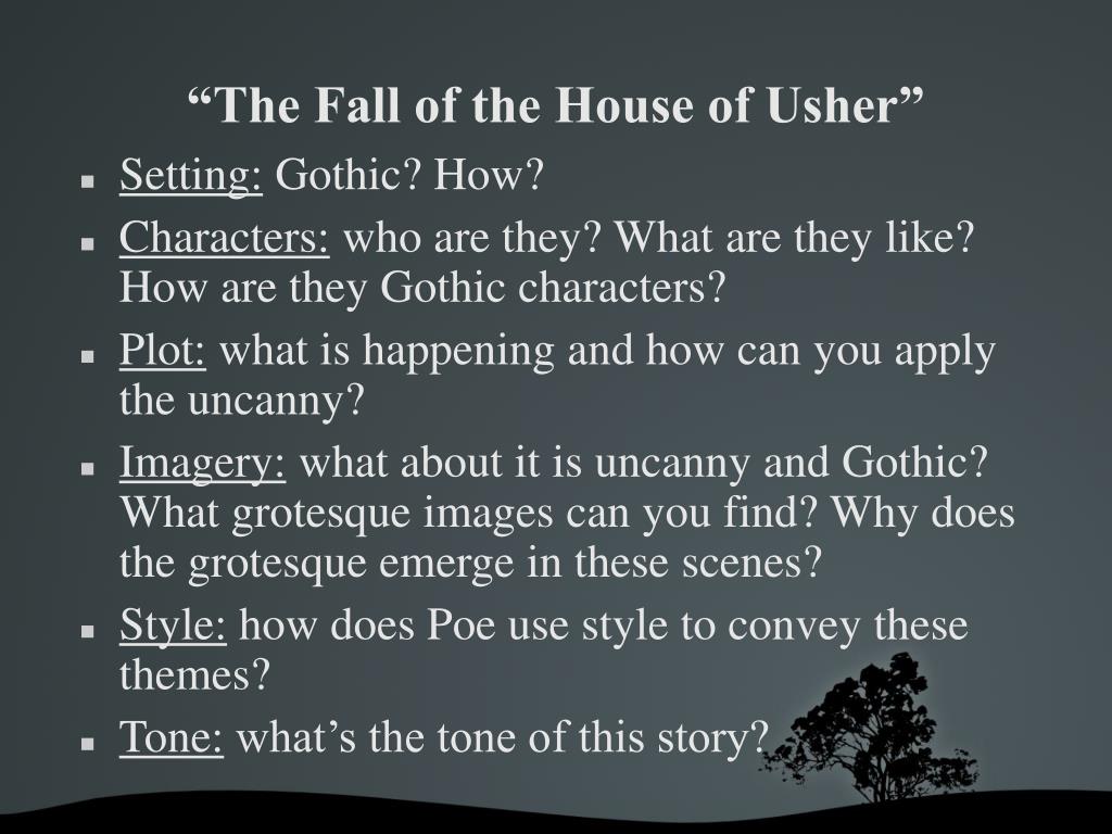 PPT - Edgar Allan Poe “Fall of the House of Usher” PowerPoint Presentation  - ID:6113333