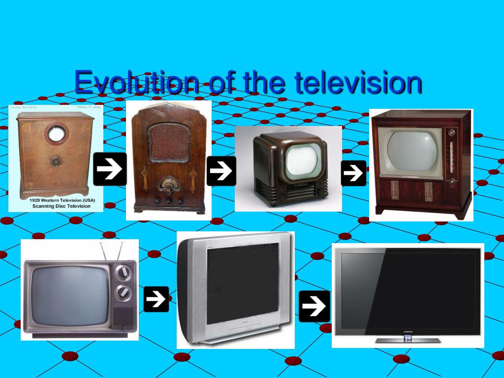 it is the visual presentation of television