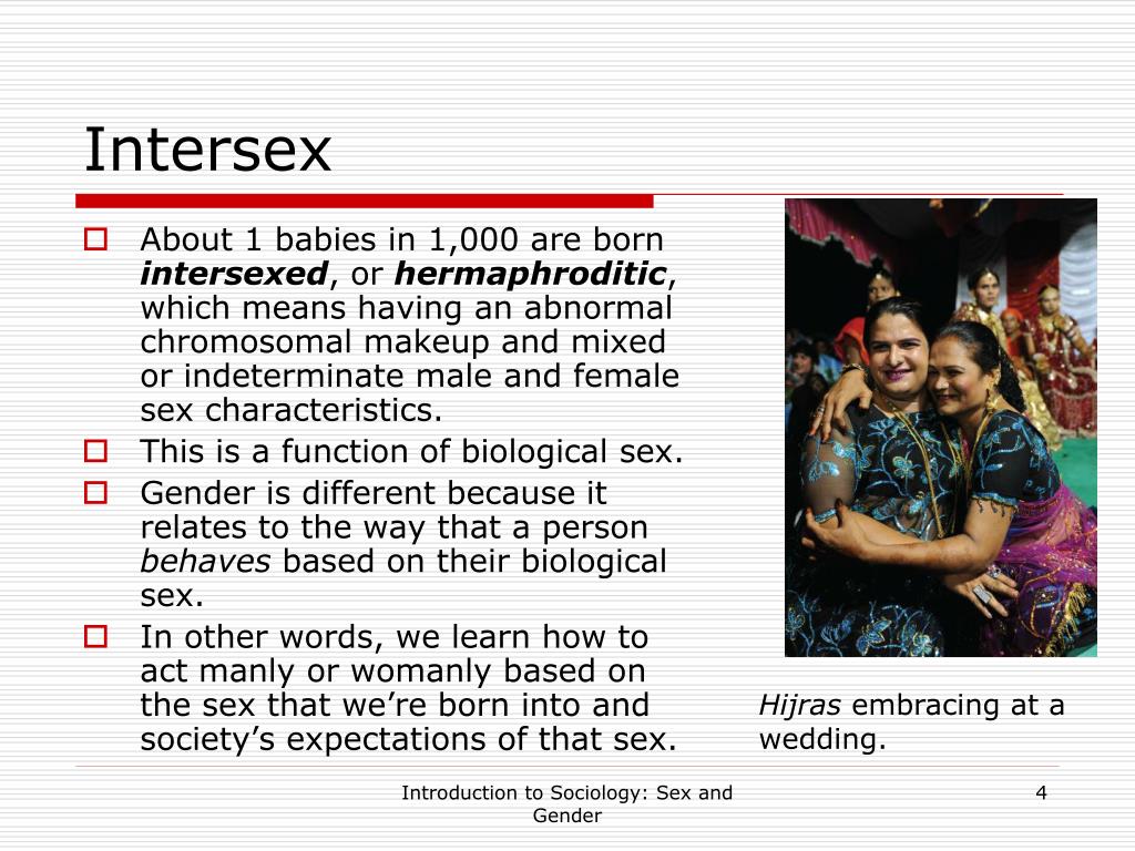 Ppt Lesson 10 Sex And Gender Powerpoint Presentation Free Download 