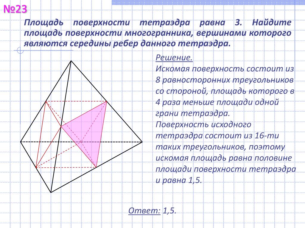 Площадь поверхности октаэдра равна. Площадь поверхности тетраэдра равна 12 Найдите площадь. Площадь поверхности тетраэдра равна. Площадь поверхности тетра. Площадь поверстноти Тетраэлр.