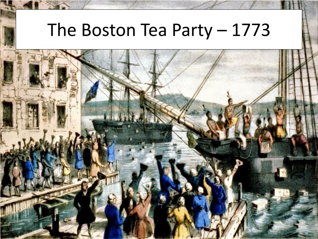 Colonists Actions At The Boston Tea Party