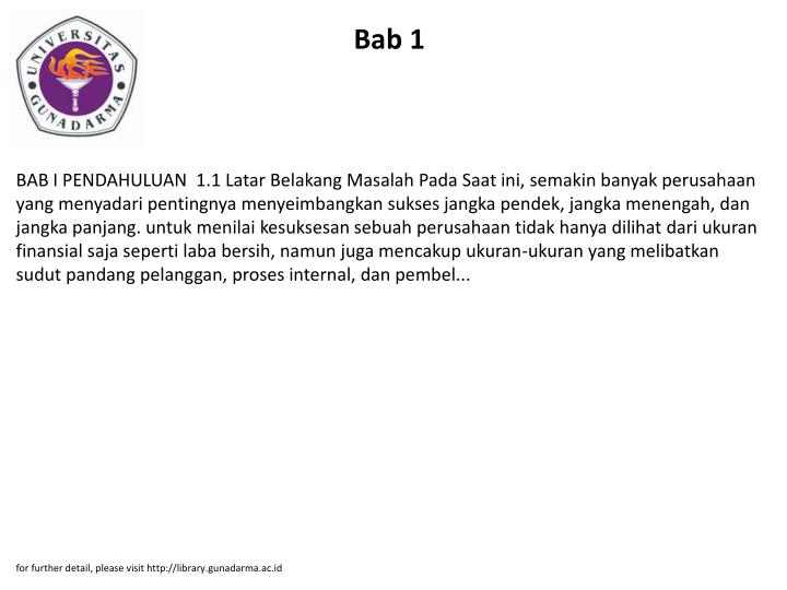 PPT - PENGUKURAN KINERJA PERUSAHAAN BERDASARKAN ANALISIS 
