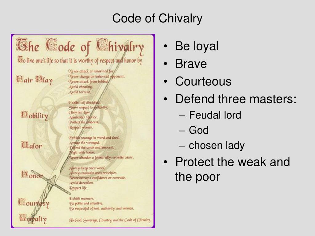 european chivalry code european chivalry code