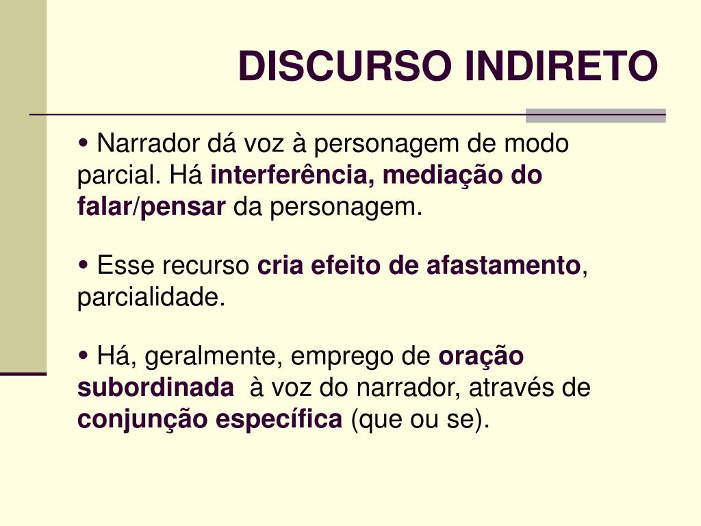 Discurso indireto exemplos livre virelangues exemplo Deixa Eu Brincar Com Seu Cavalo Exemplo De Discurso Indireto