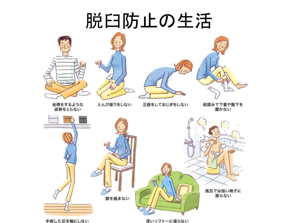 関節置換術からの回復