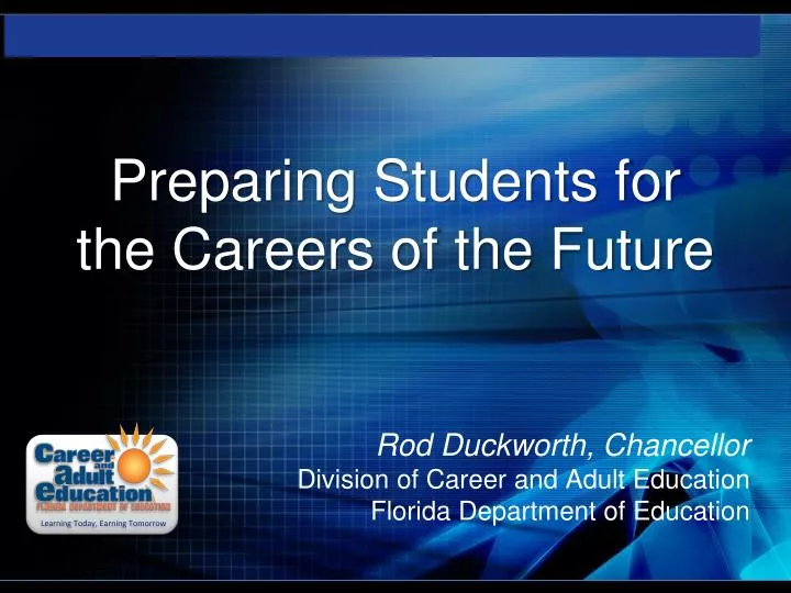 Preparing students for jobs of the future