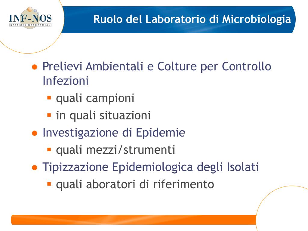 Il Microbiologo Clinico Coinvolto Nel Programma Di Ams PPT - Il Contributo del Microbiologo Clinico alla Sorveglianza delle IO