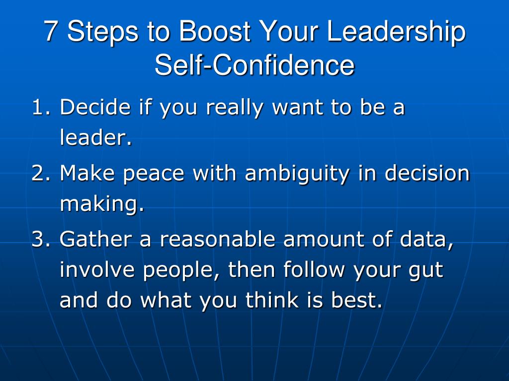 Self-confidence And Leadership Success PPT - Self-Confidence and Leadership PowerPoint Presentation, free