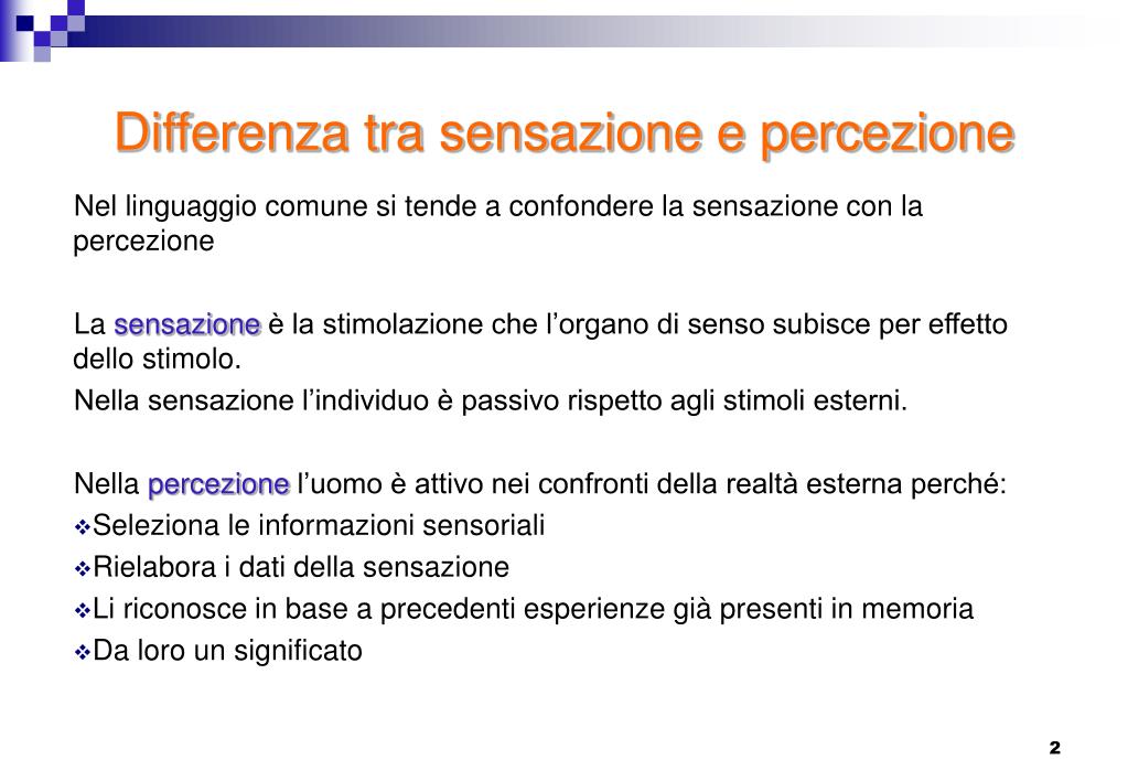 Ppt La Percezione Visiva Powerpoint Presentation Free Download Id