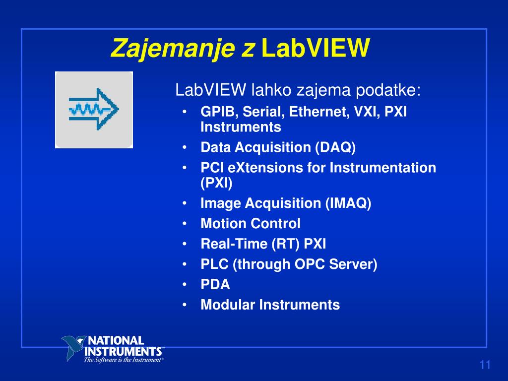 PPT - Zakaj učimo študente LabVIEW? PowerPoint Presentation, free download  - ID:6122965
