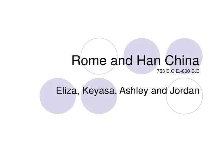 technology in han china and rome Wikianswers ® science math history literature technology health law how were rome and han china similar and different han was in eastern china, rome was in. technology in han china and rome Wikianswers ® science math history literature technology health law how were rome and han china similar and different han was in eastern china, rome was in.