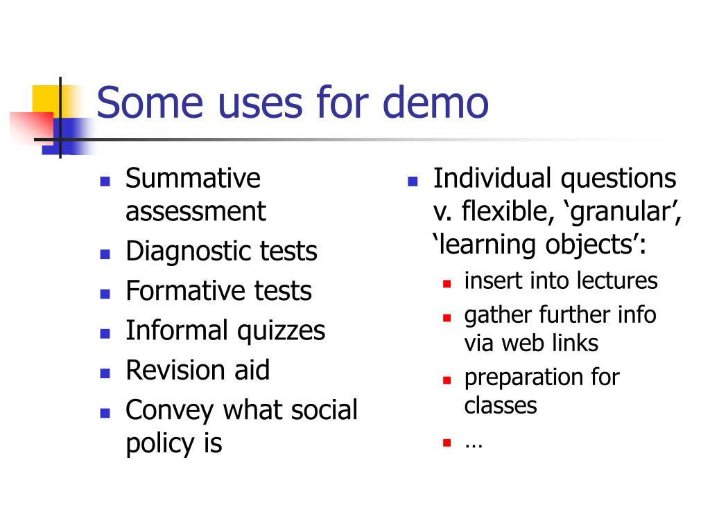 PPT - Computer-Assisted Assessment (CAA) PowerPoint Presentation, free ...