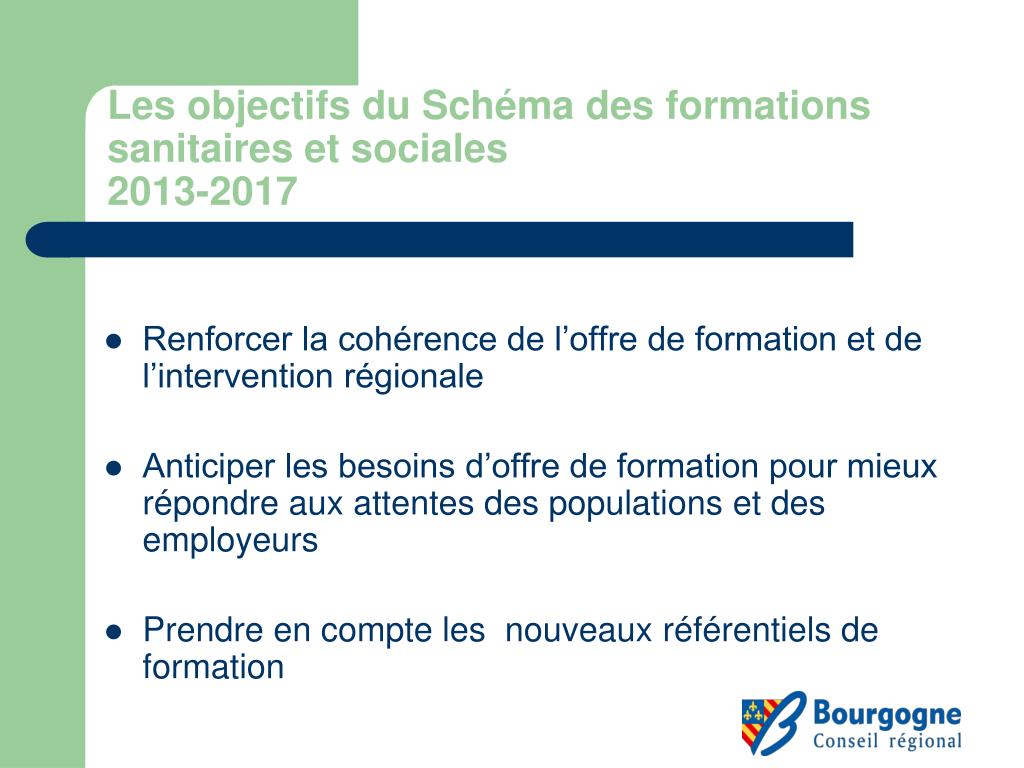 PPT - La Région Compétente En Matière De Formation Professionnelle ...