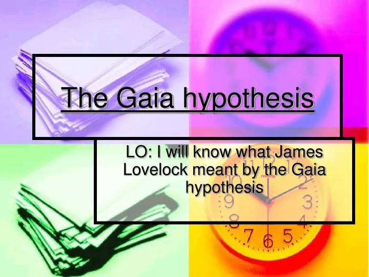 james lovelock and the gaia hypothesis The gaia hypothesis the entire range of living matter on earth from whales to viruses and from oaks to algae could be regarded as constituting a single living entity. james lovelock and the gaia hypothesis The gaia hypothesis the entire range of living matter on earth from whales to viruses and from oaks to algae could be regarded as constituting a single living entity.