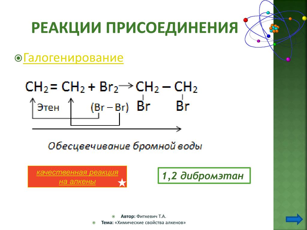 Реакция реакция брома кислород 2