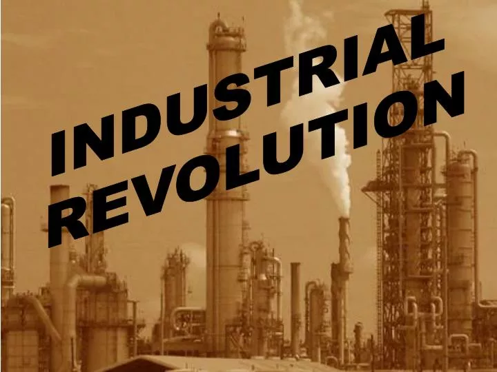 presentation industrial revolution ppt