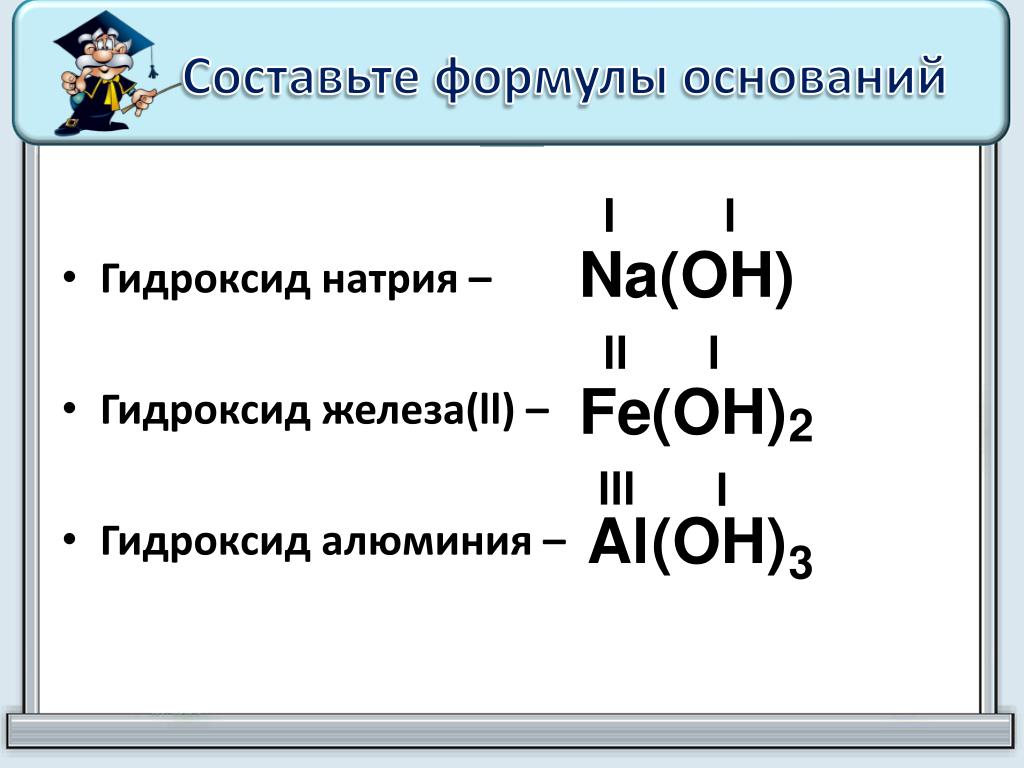 Формула гидроксида который можно получить. Гидроксид натрия формула. Формула высшего гидроксида железа. Формула основания гидроксида железа 3. Гидроксид железа и гидроксид натрия.