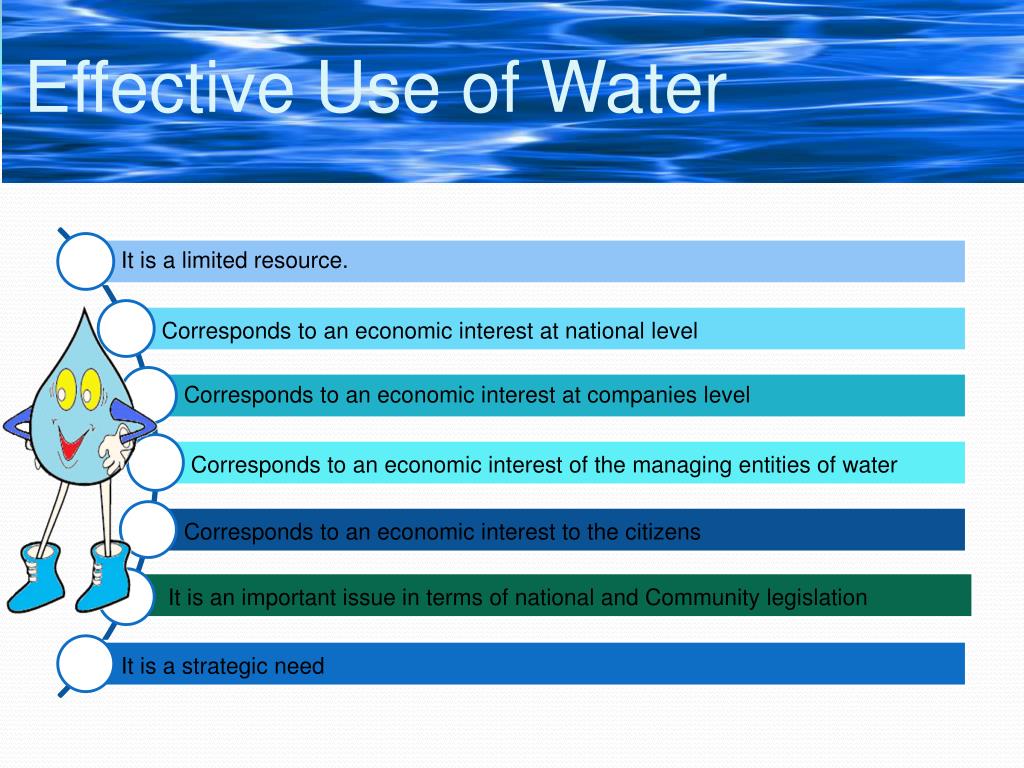 PPT Consciousness actions on How to save and protect water PowerPoint
