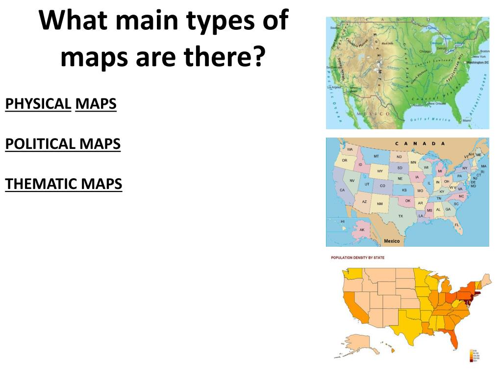 3 Main Types Of Maps - Printable Templates Free