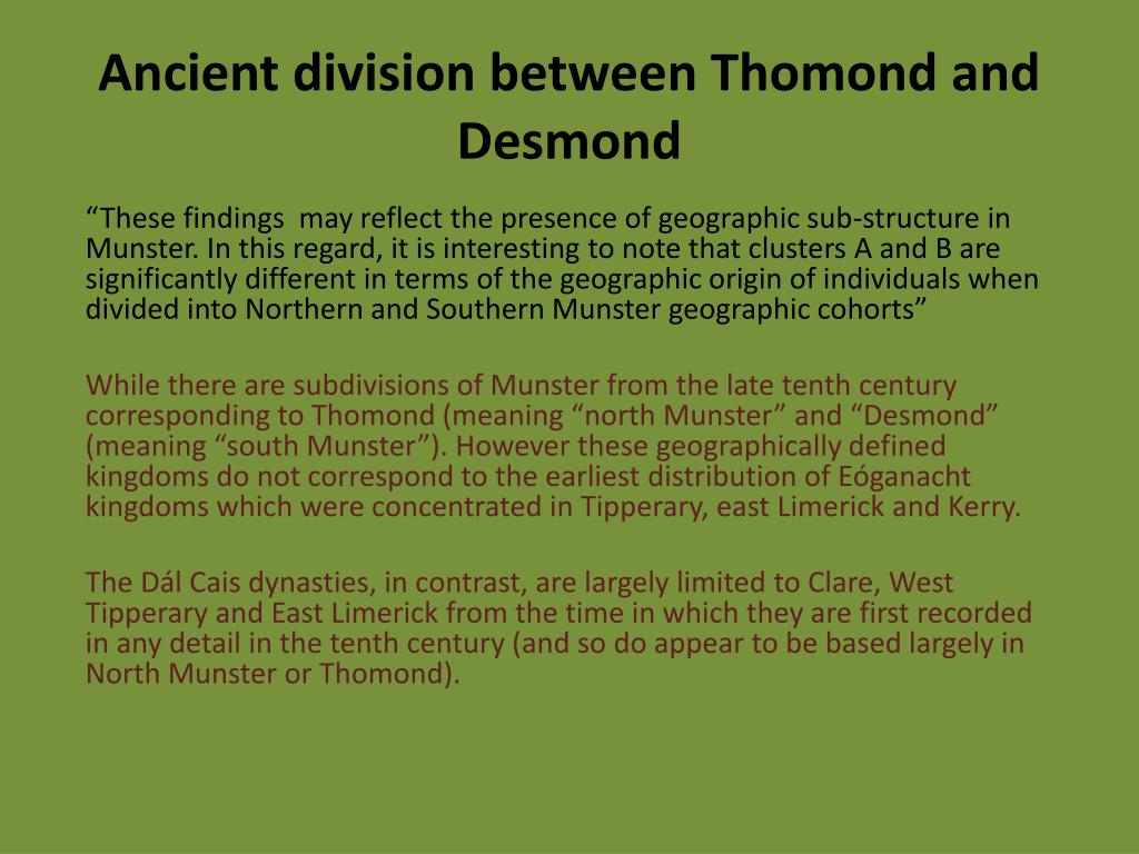 PPT - Brian Boru and his descendants: some surnames from early medieval ...