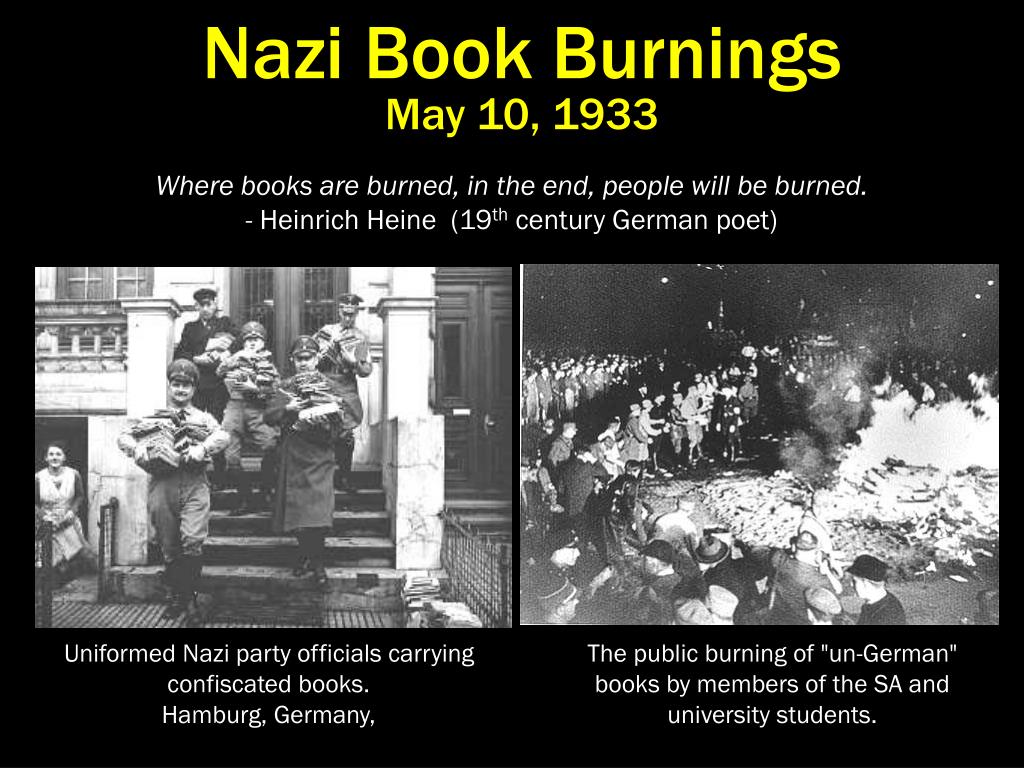 Сожжение книг в нацистской германии