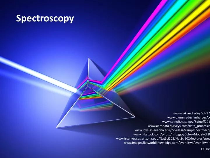 PPT - Spectroscopy PowerPoint Presentation, Free Download - ID:6136052