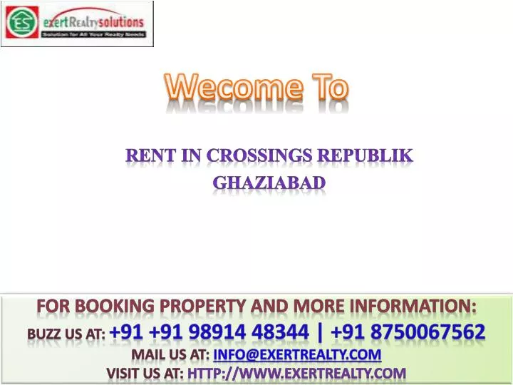 rent in crossings republik ghaziabad n.