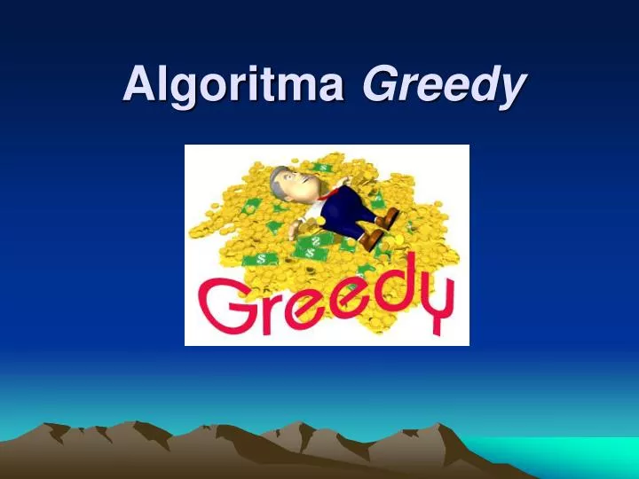 algoritma greedy n.
