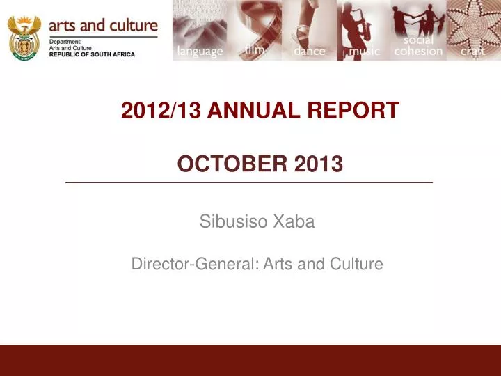 2012 13 annual report october 2013 n.
