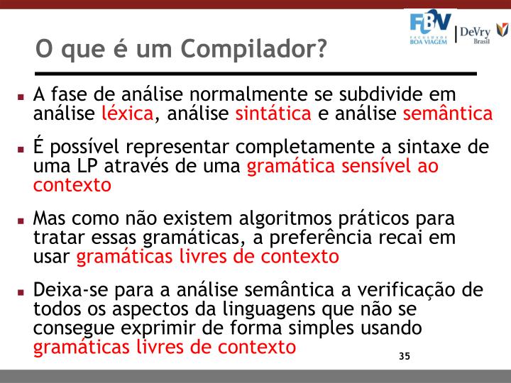 PPT - Introdução a Compiladores PowerPoint Presentation - ID:6141990