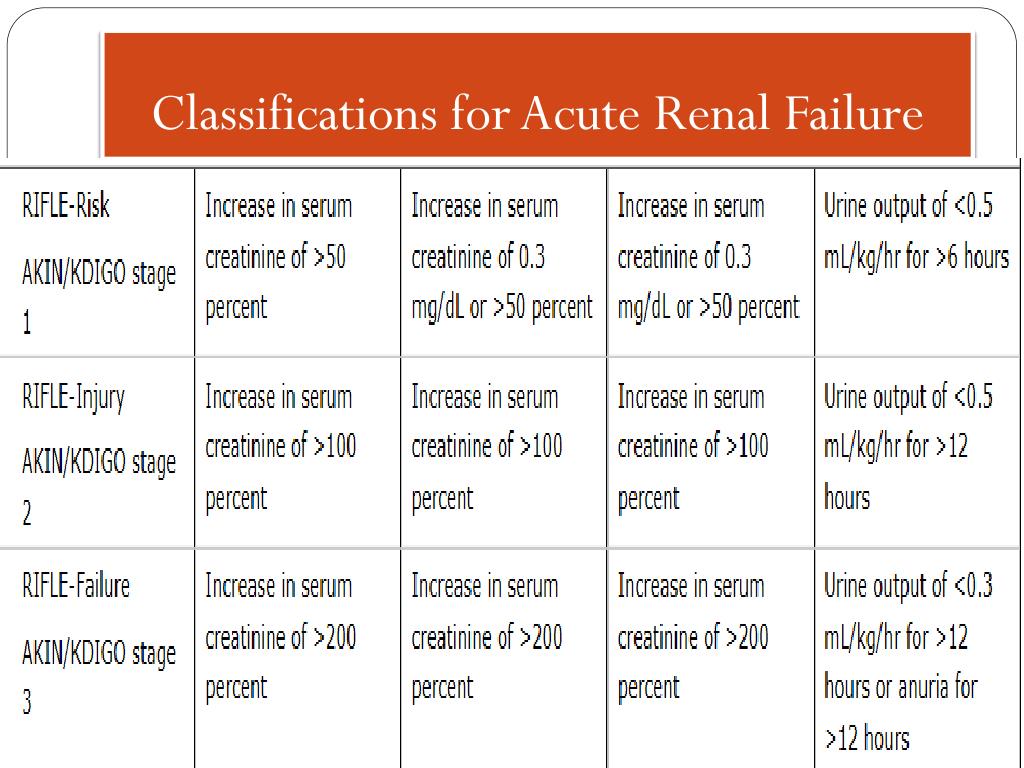 Kidney Failure Classification