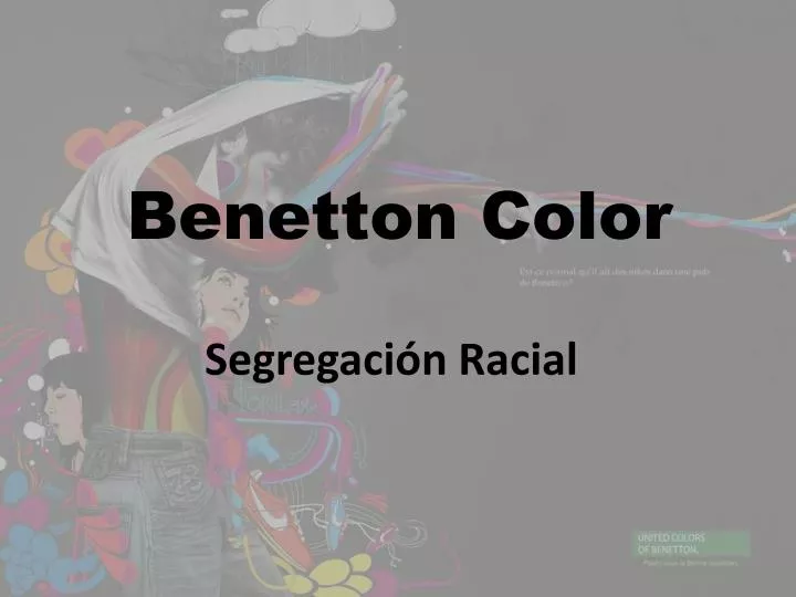 preparar Vegetales Eficiente PPT - Benetton Color PowerPoint Presentation, free download - ID:6145963