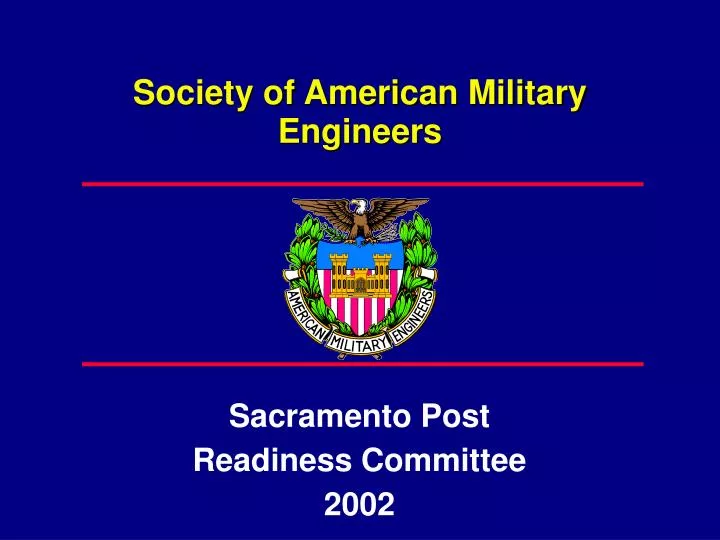 society of american military engineers n.