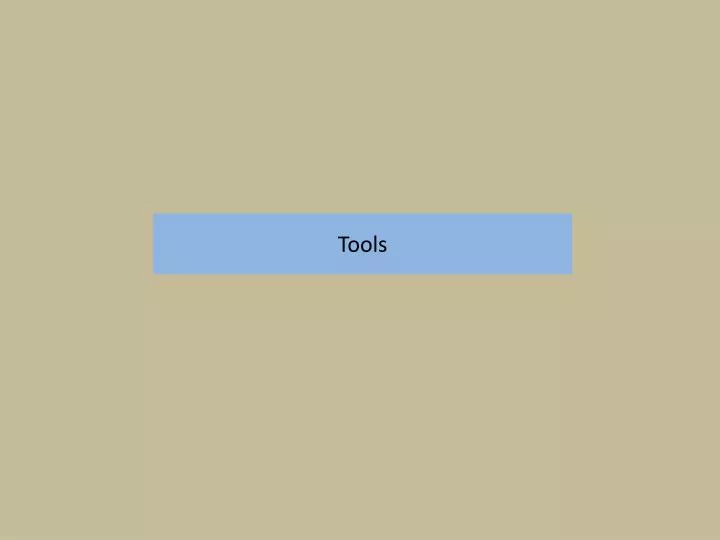 tools n.
