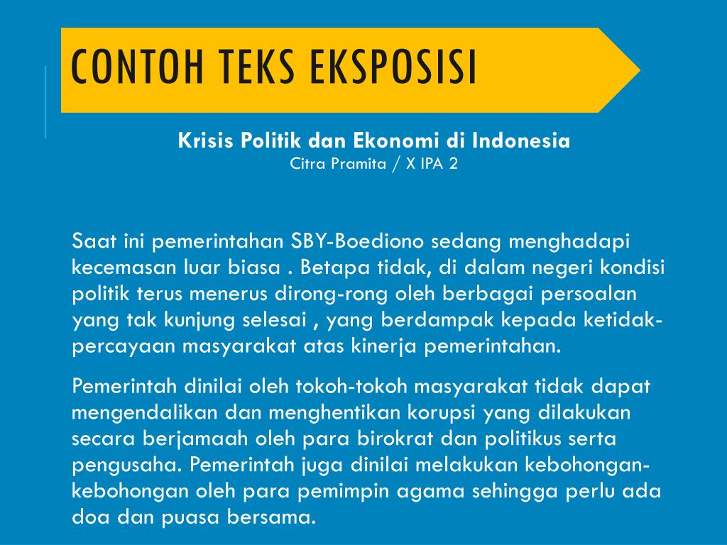 PPT - TEKS EKSPOSISI PowerPoint Presentation, free download - ID:6149041