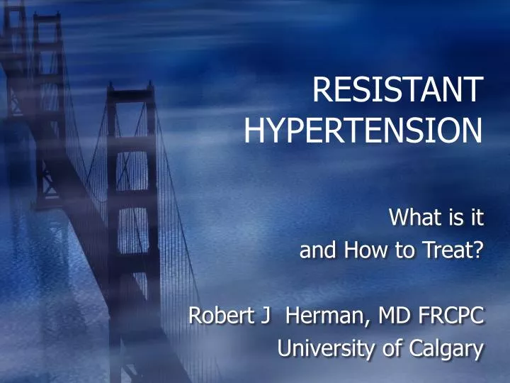 resistant hypertension n.