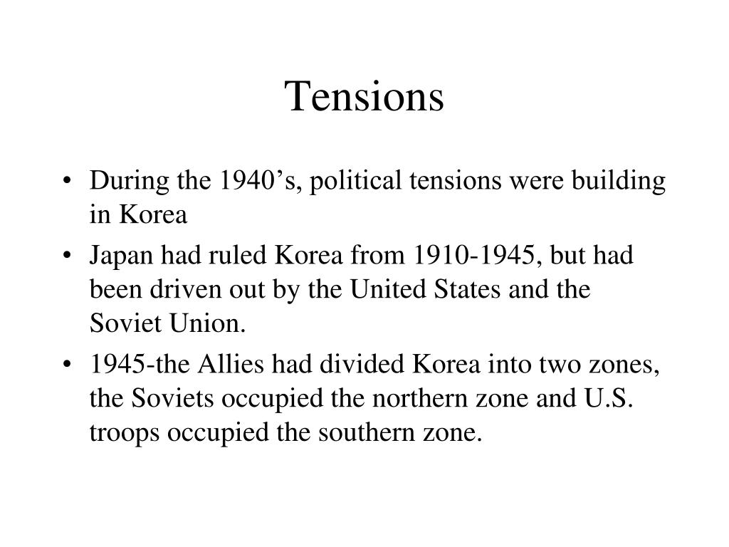 PPT - The Korean War June 25th, 1950 - July 27th, 1953 PowerPoint ...