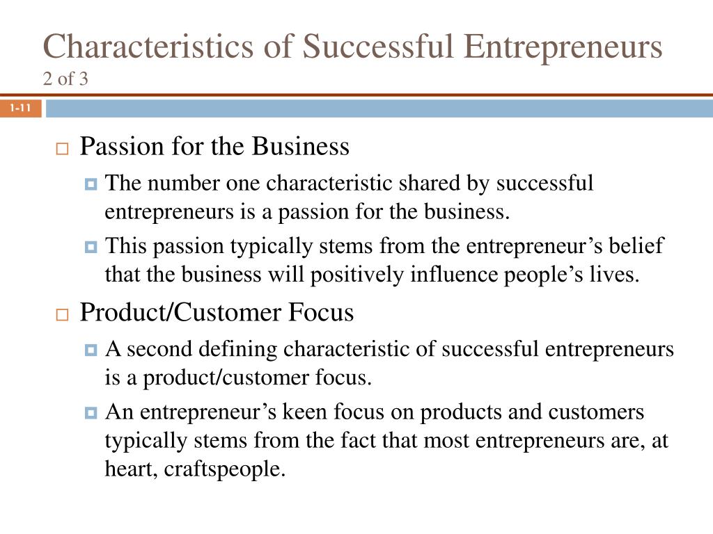 Which Of The Following Is A Characteristic Of Successful Entrepreneurs PPT - Attributes, qualities, and characteristics of an entrepreneur