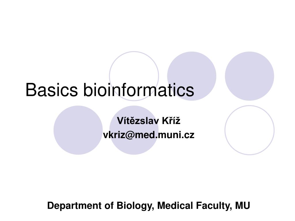 PPT - Basics Bioinformatics PowerPoint Presentation, Free Download - ID ...