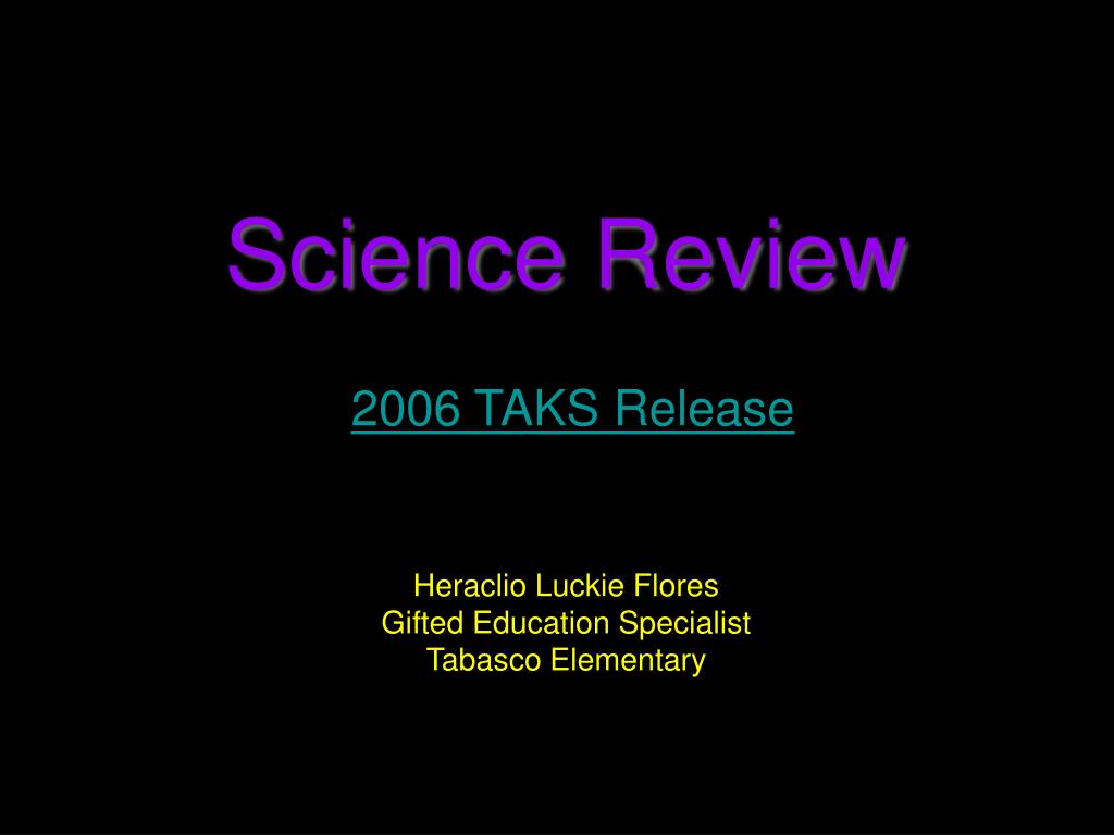 PPT - 2006 TAKS Release PowerPoint Presentation, free download - ID:6156609
