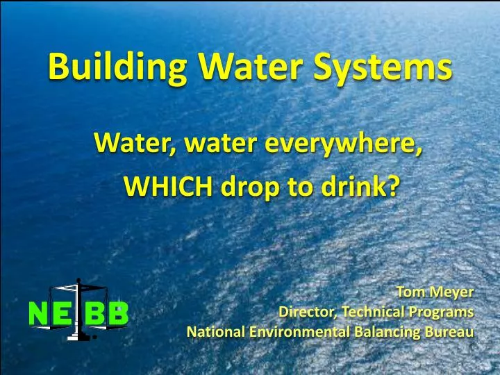 building water systems n.