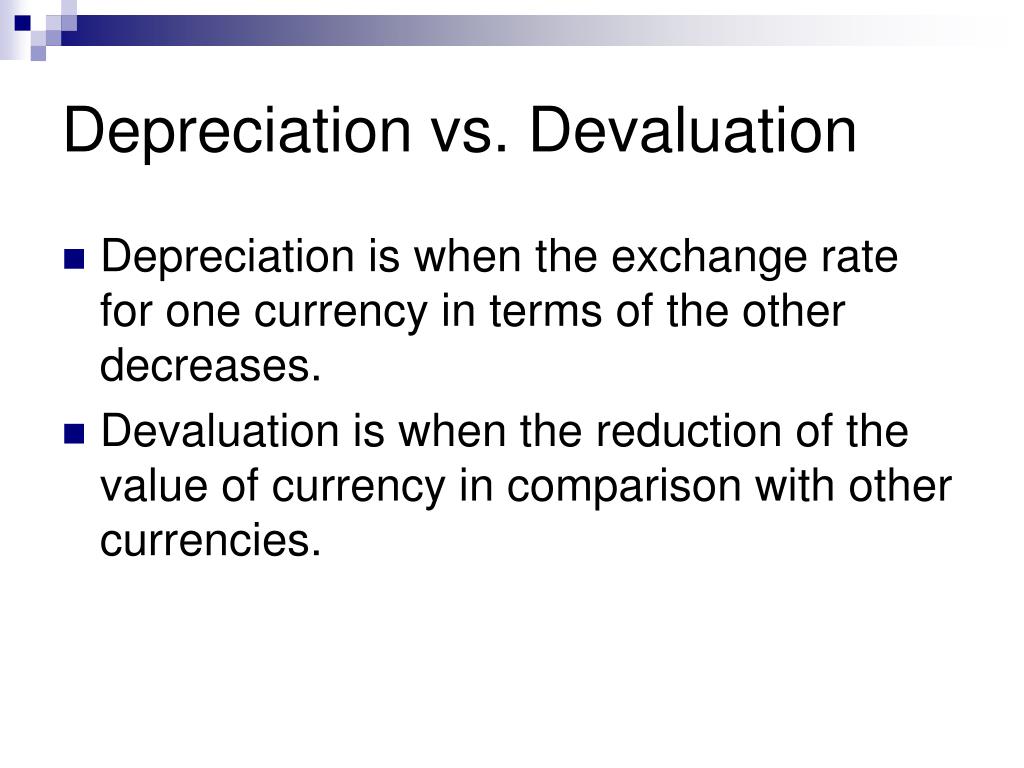 Depreciation vs. Devaluation: Grasping Economic Concepts