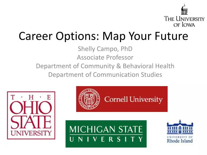 PPT - Career Options: Map Your Future PowerPoint Presentation, free ...