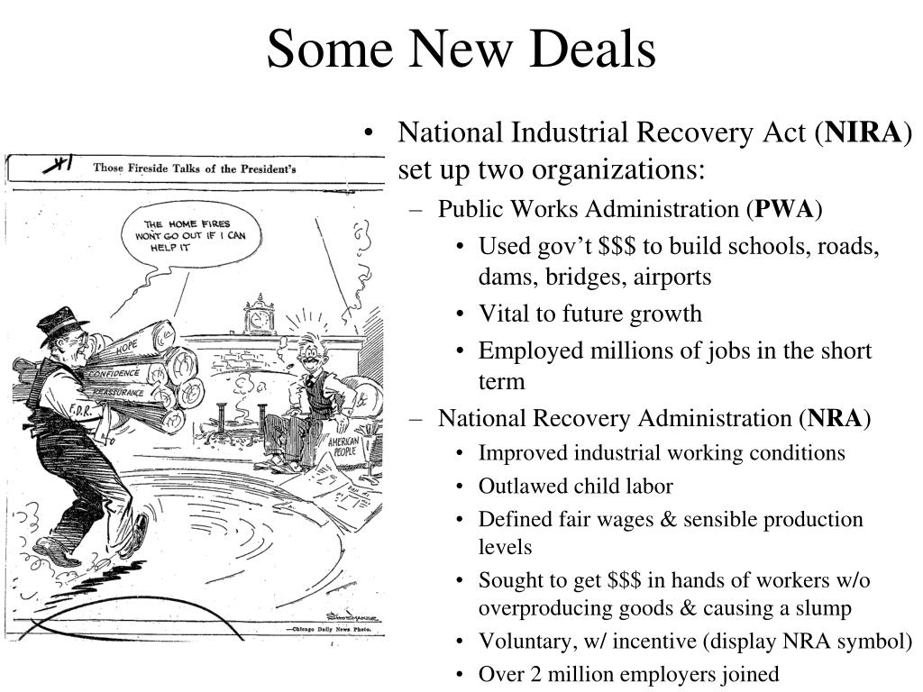 PPT Franklin D Roosevelt & the New Deal PowerPoint Presentation ID