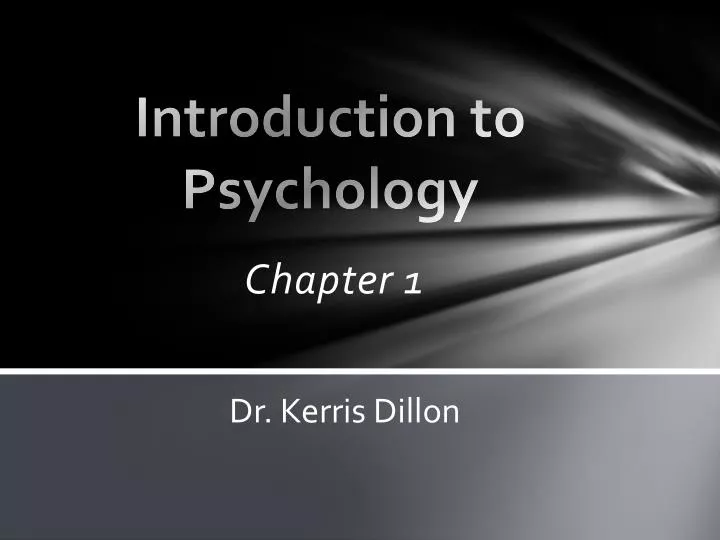 psychology introduction activities