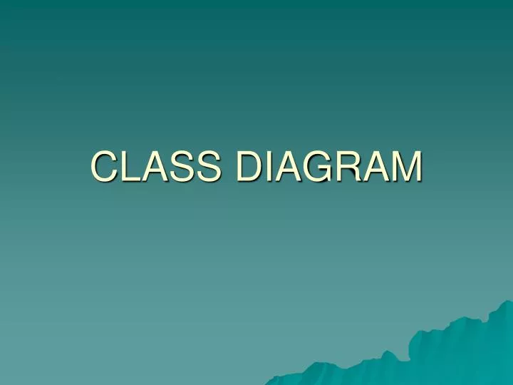 class diagram n.