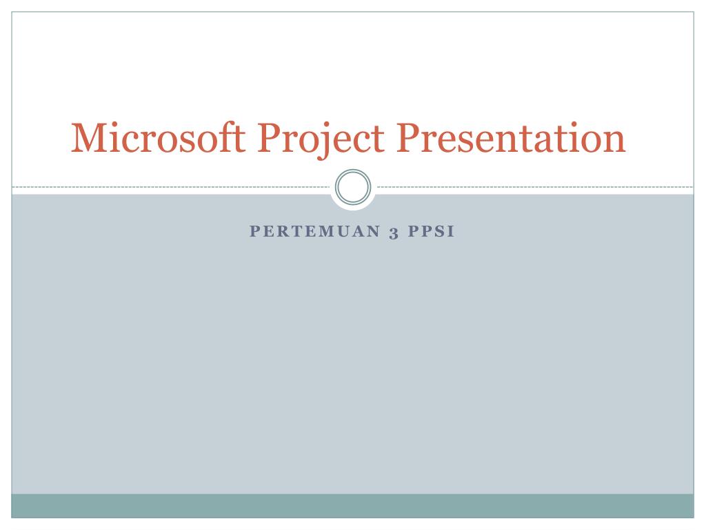 slide presentation microproject