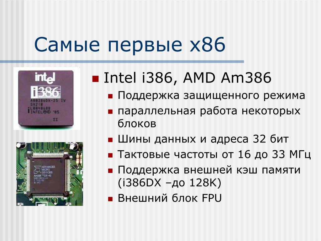 Intel поддержка памяти
