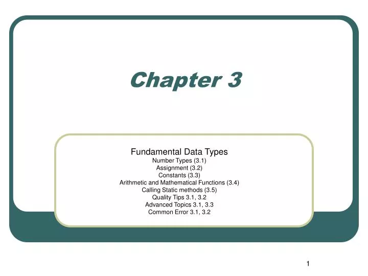 chapter 3 presentation