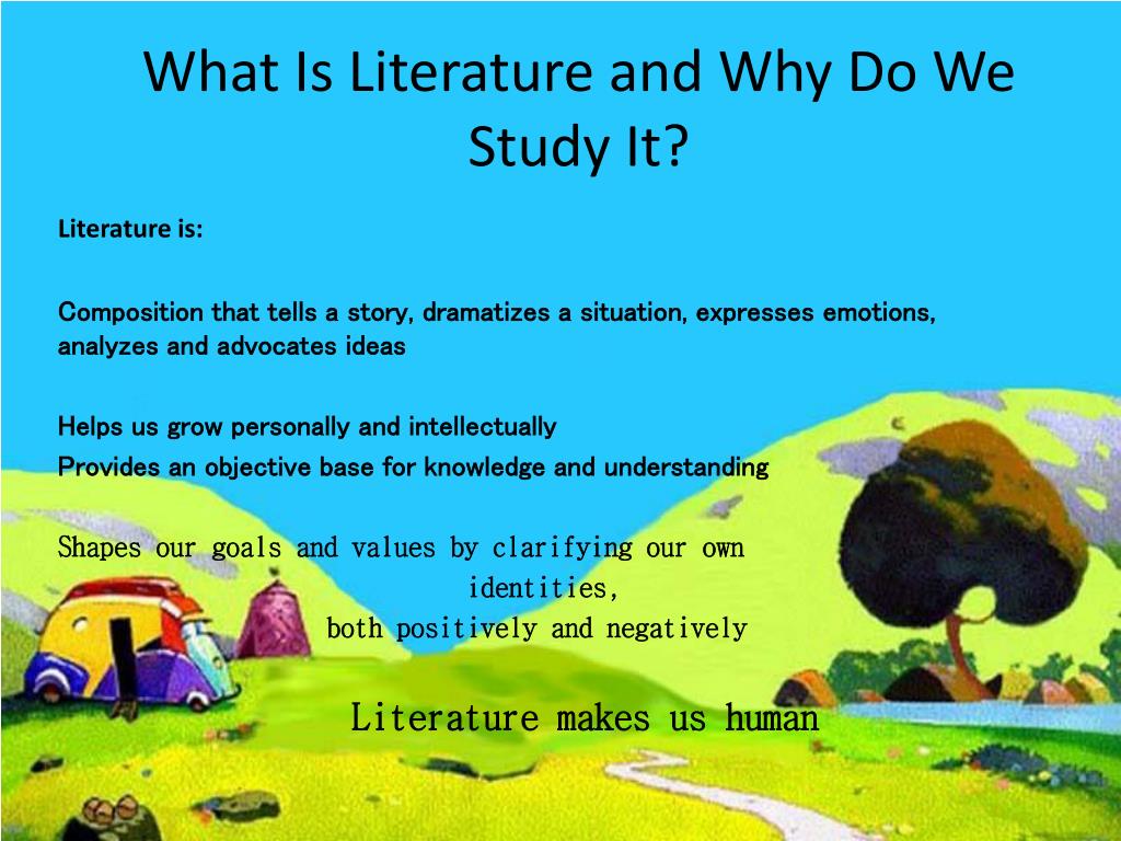 why do we need to study world literature essay